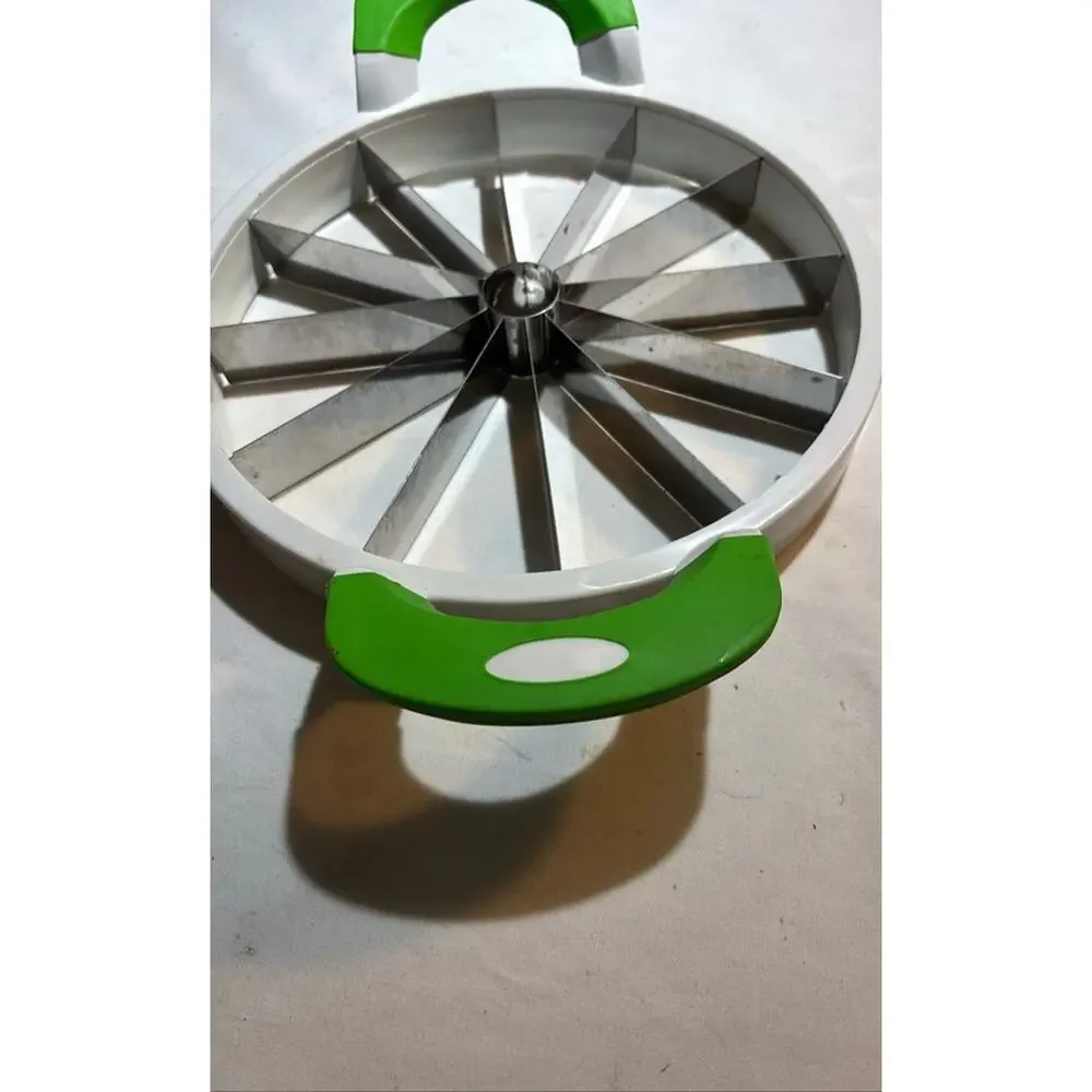 Large Apple Slicer with Green Handles